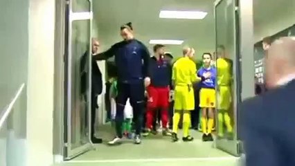 Ibrahimovic breaks down the door