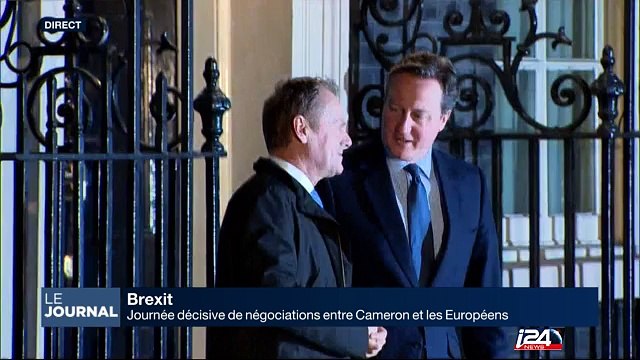 Brexit : journée décisive de négociations entre Cameron et les Européens