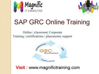 SAP GRC ONLINE TRAINING IN AUSTRALIA|SOUTH AFRICA