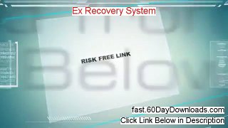 My Ex Recovery System Review (+ instant access)
