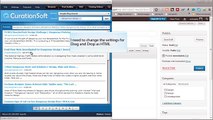 CurationSoft.com - Creating a Curated Post Using Google Chrome