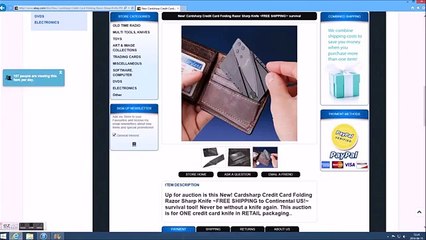 Credit Card Knife
