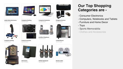 Online Shopping for Electronics - Birds Eye Blue