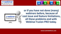 Webinar Fusion Pro Review | Easy Webinar | Webinar Fusion Pro Software
