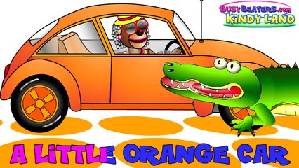 Grandmas Got a Little Purple Car - Kids Learn Colors, Funny Song, Teach Children Colours