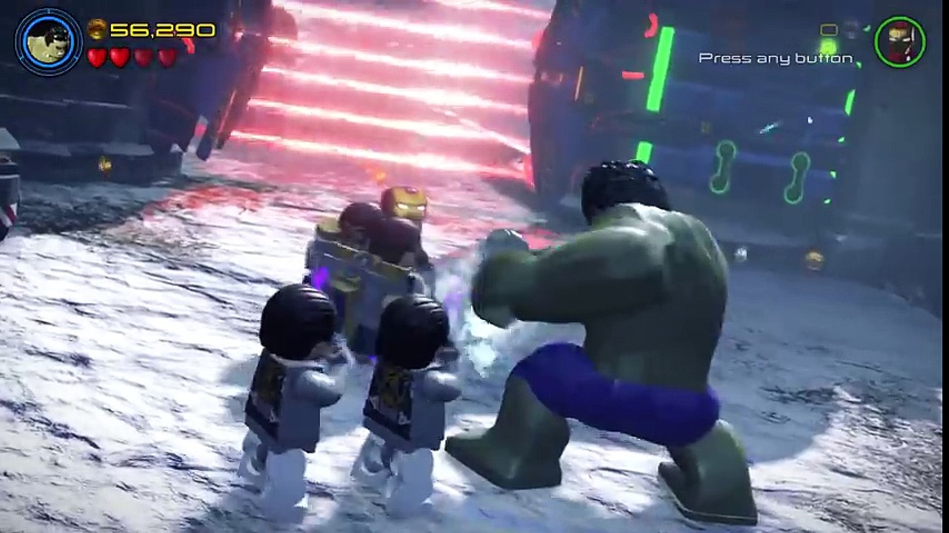 Lego Marvel Gameplay 1 - Ultron (Video Game) - video Dailymotion