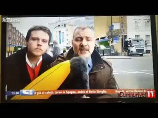 Tacize uğrayan muhabir öfkeden çılgına döndü