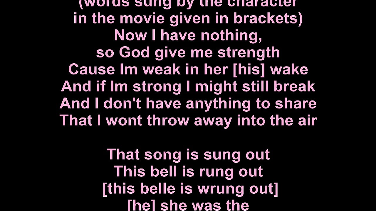 Elvis Costello – God Give Me Strength Lyrics