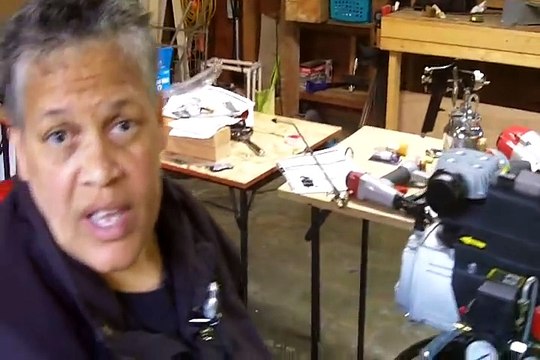 Air Compressor, Line Setup and How to Use Air Tools for Beginners