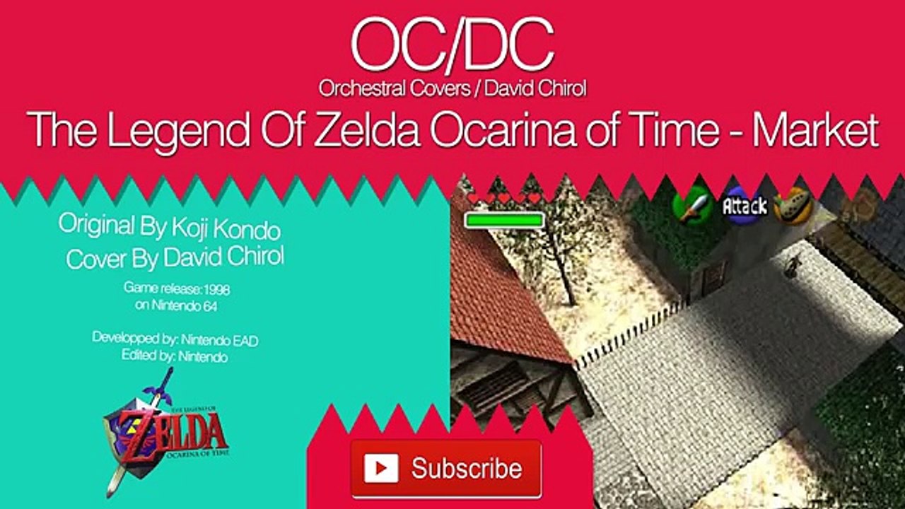 Zelda OoT - Market Theme Orchestral Cover