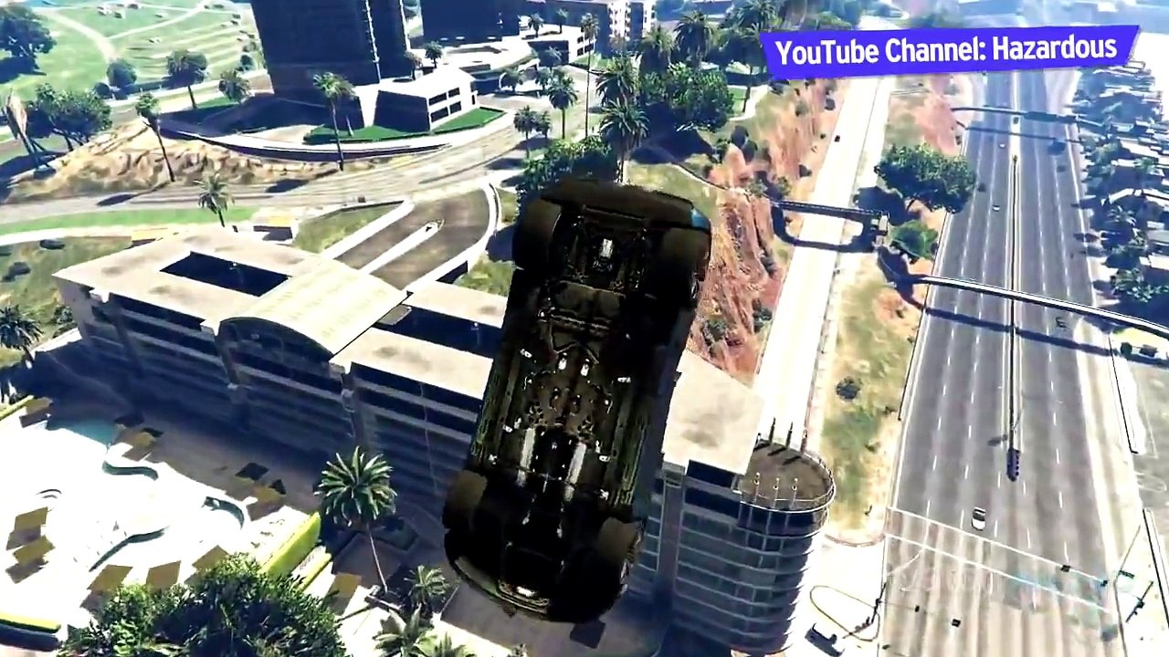 Top 5 GTA 5 Stunt Videos - Lets Play Countdown