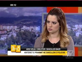 7pa5 - Kriteret e pranimit ne shkollen e policise - 2 Shkurt 2016 - Show - Vizion Plus