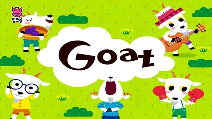 G | Goat | ABC 파닉스 동요 | 핑크퐁! 인기동요