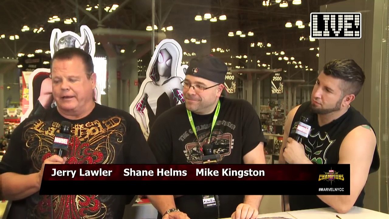 WWE Hall of Famer Jerry Lawler lands on Marvel LIVE!