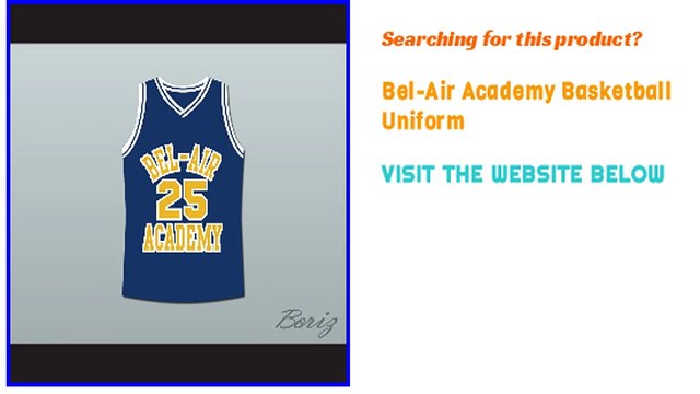 Bel-Air Academy Basketball Uniform