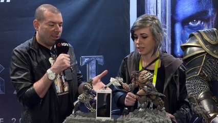 Check Out These Amazing Warcraft Movie Statues Double as Phone Docks - CES 2016