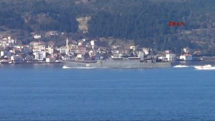 Çanakkale Rus Savaş Gemisi Akdeniz? E İniyor
