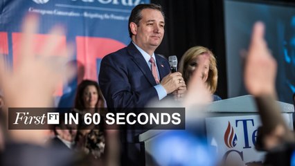FirstFT - Cruz beats Trump in Iowa, Russia lines up privatisations