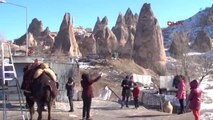 Nevşehir Kapadokya?da Yerli Turist Zamanı