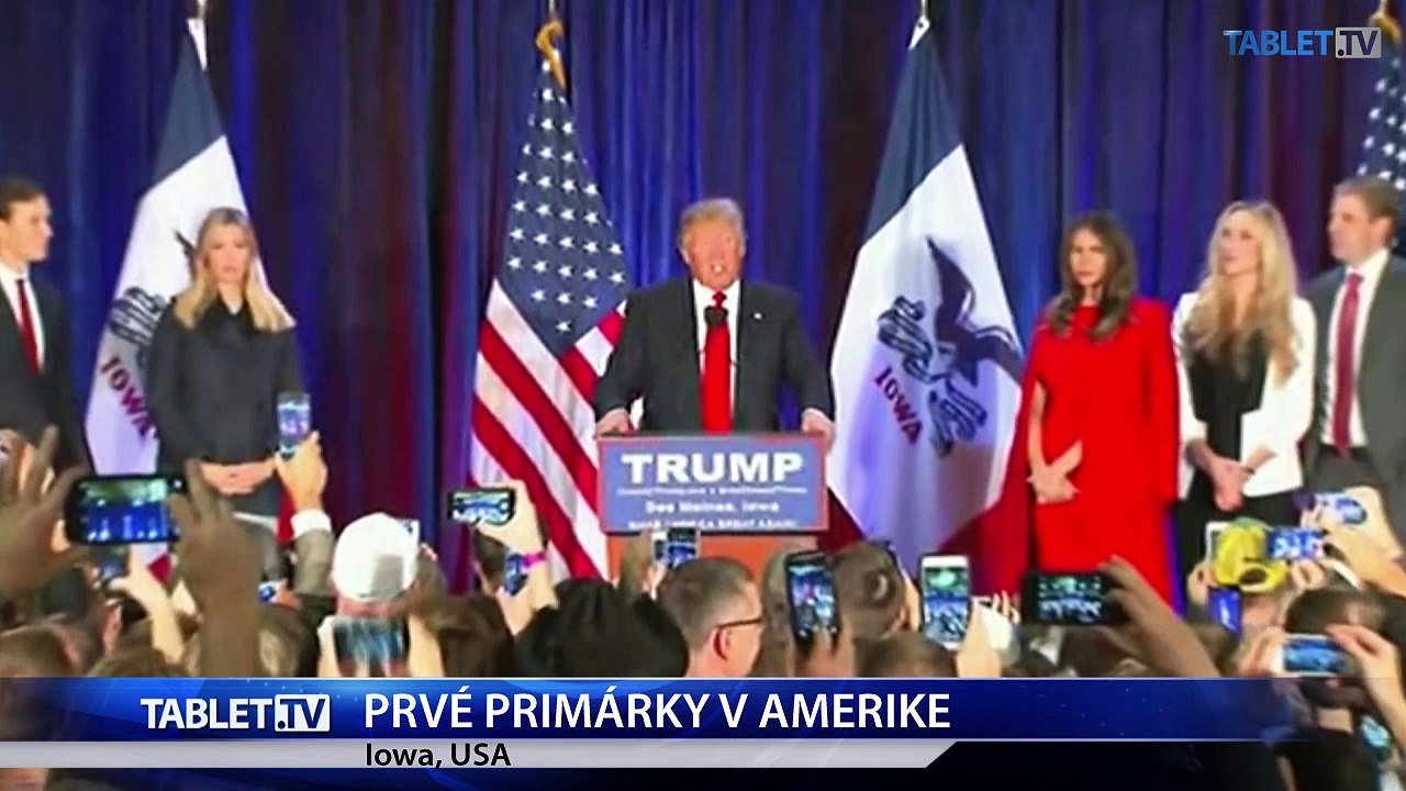 Iowa rozhodla: Zvíťazili Republikán Cruz a Demokratka Clintonová 