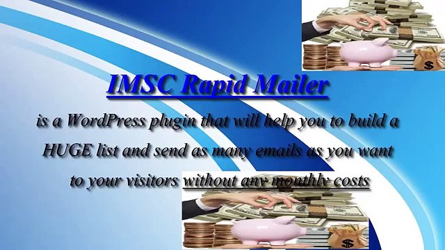 IMSC Rapid Mailer Review Wordpress Plugins Rapid Mailer