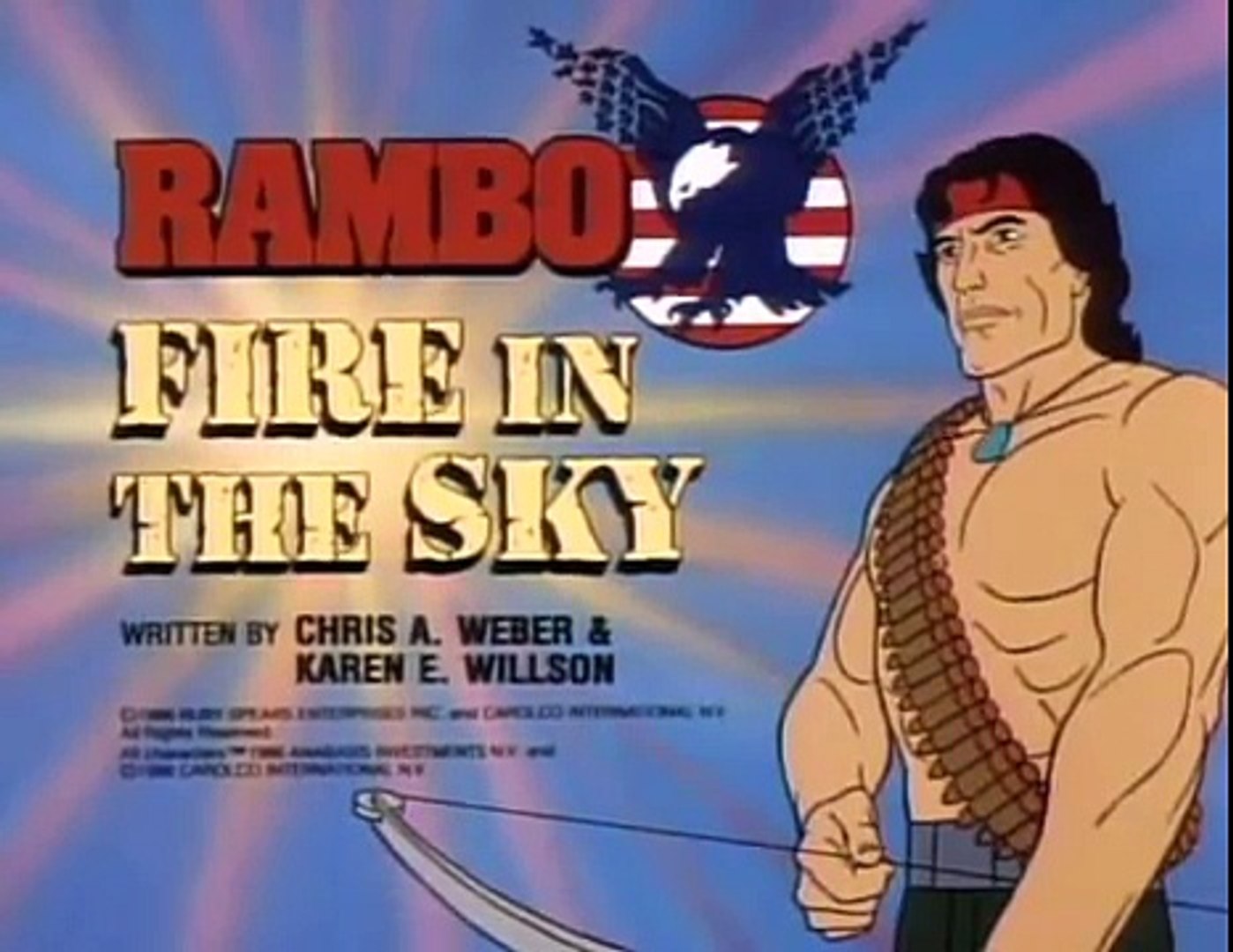 Rambo Episode 19 Fire In The Sky - video Dailymotion