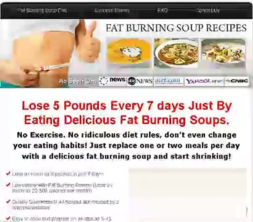 Soup Diet Recipes | Fat Burning Soup Recipes