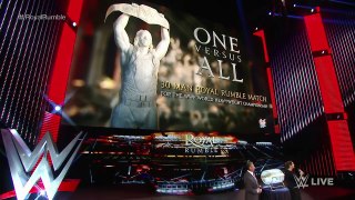The McMahon family reveals the No. 1 entrant in the 2016 Royal Rumble Match: Raw, January