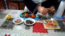 اكلات ربة البيت التونسي - salade Tunisienne السلاطة التونسية‬‏