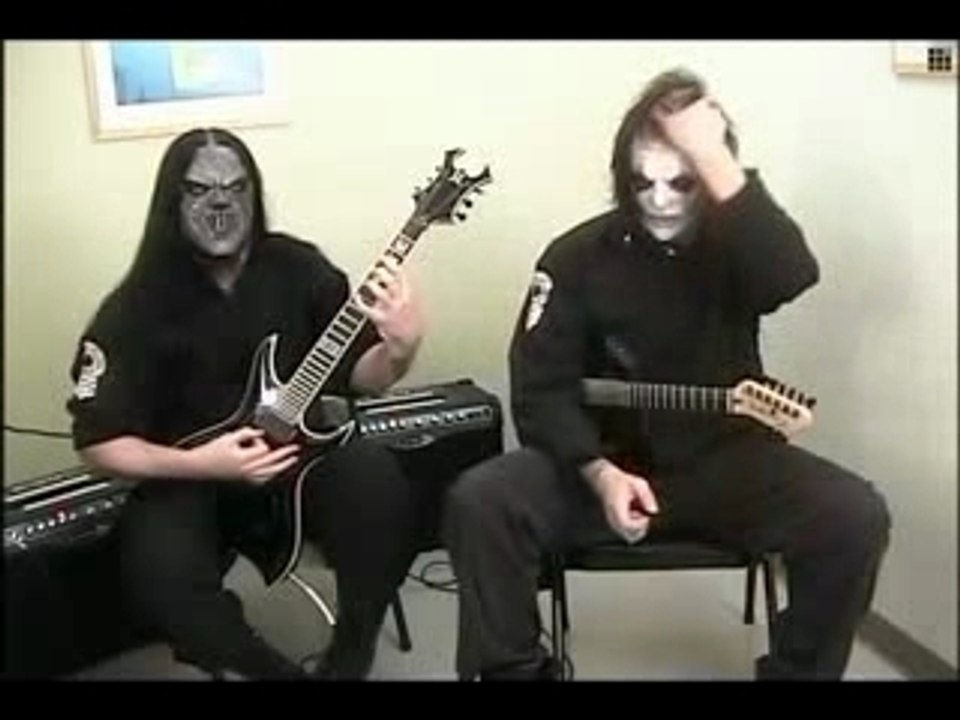 Mick and James (Slipknot) Chromatic scale warm up
