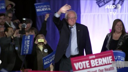 Primaire démocrate: Sanders et Clinton "quasi à égalité"