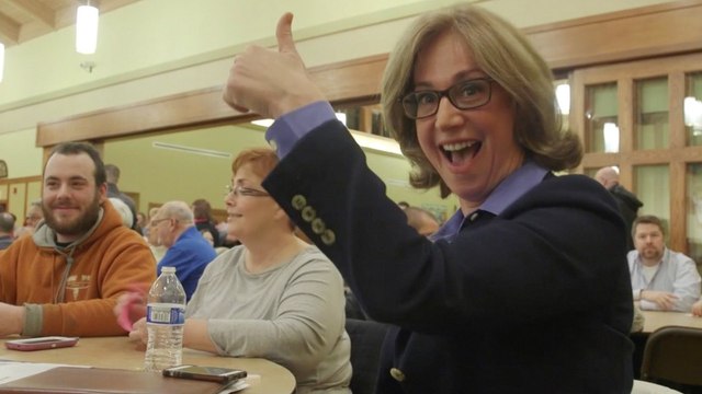 Trump supporter jazzed by first caucus experience despite result