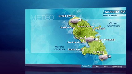 METEO MATIN MARTINIQUE 020216