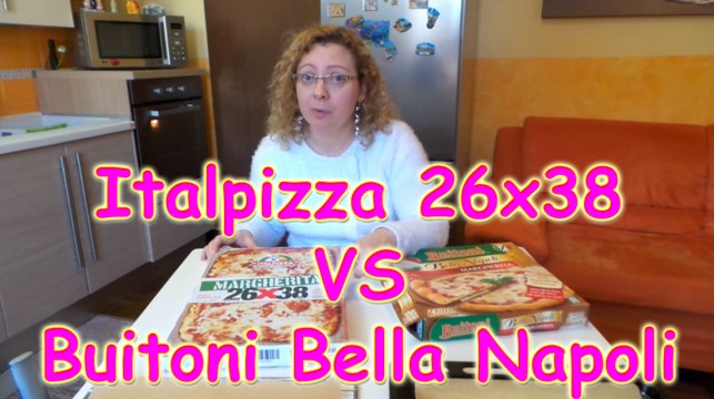 italpizza 26x38 margherita vs buitoni bella napoli margherita pizza surgelata recensione assaggio confronto