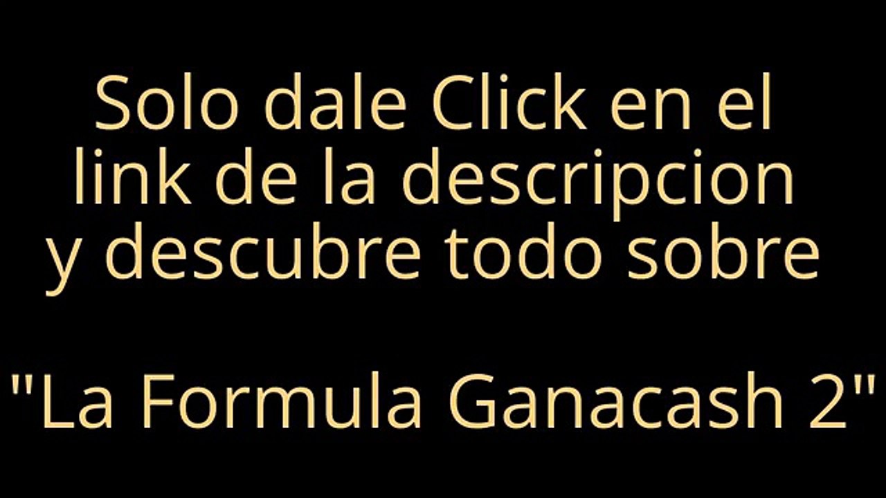 Formula GanaCash 2 de Cristina del Castillo | La Formula Ganacash al Descubierto