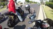 Motorcycle Drift CRASH Kawasaki Ninja ZX10R Drifting CRASHES Big Street Bike ACCIDENT FAIL