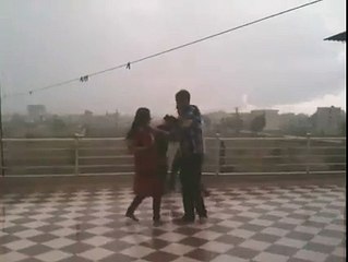 "..Tip tip barsa panni aur aunty gir gayi... - GVP.."