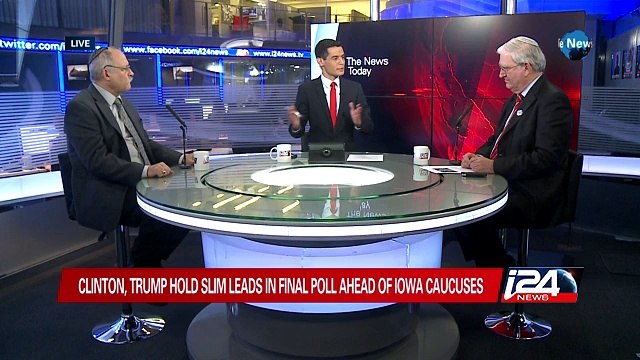 02/01: Clinton, Trump holds slim leads in final poll ahead of Iowa caucuses