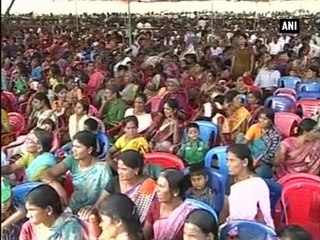 Rahul Gandhi speaks on MNREGA's 10th anniversary