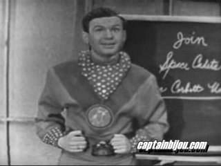 1955 SPACE CADET MEMBERSHIP KIT COMMERCIAL - FRANKIE THOMAS