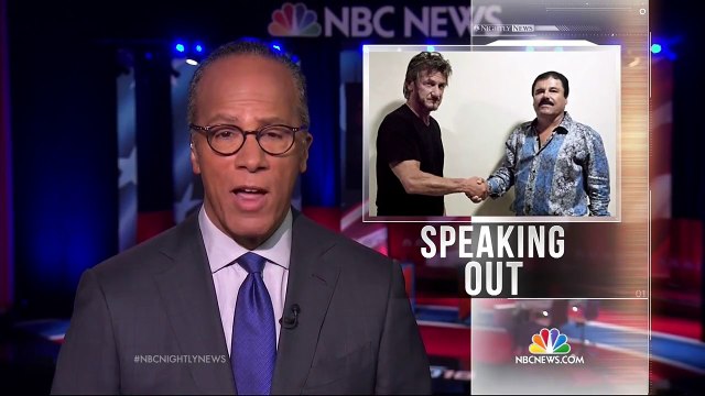 Sean Penn Say He Wanted El Chapo Interview to Highlight ‘War on Drugs’ | NBC Nightly News