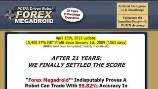 Forex Megadroid Review -- Ultimate Review of the Forex Megadroid!