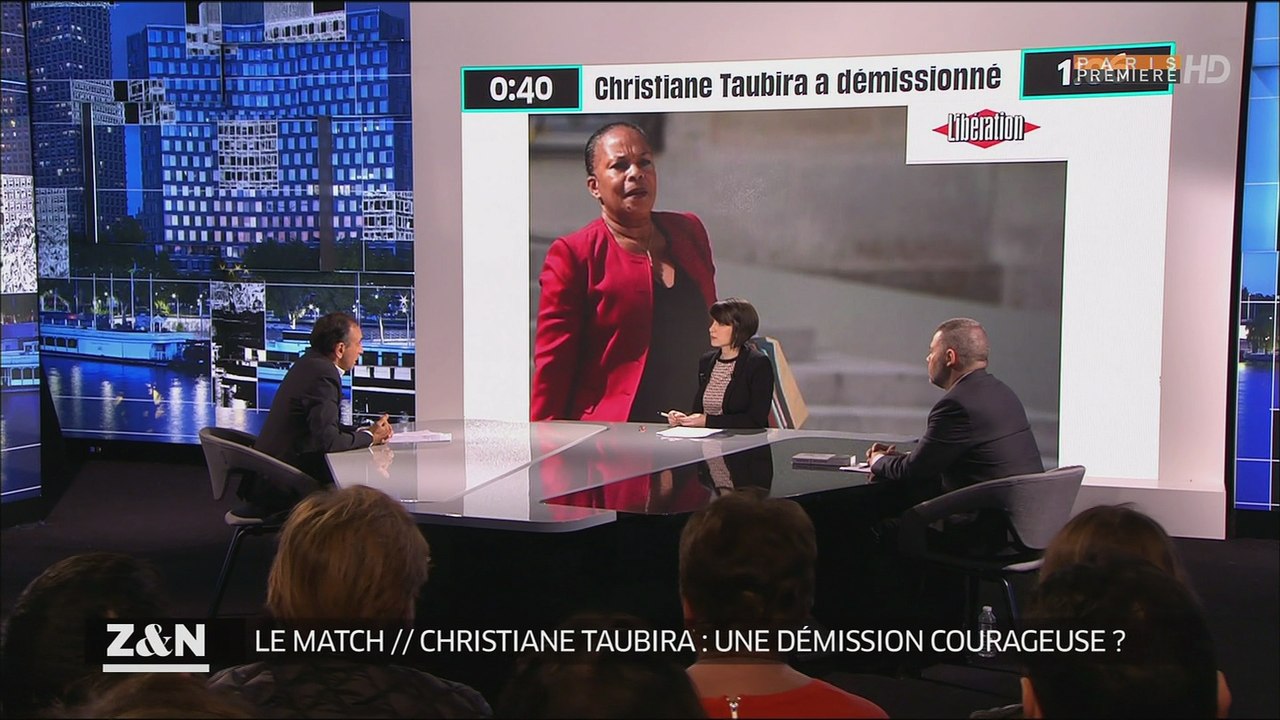 29/01/16 : Eric Zemmour sur la démission de Christiane Taubira : "Bon débarras !"