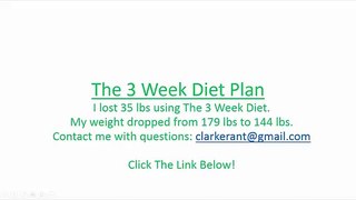The 3 Week Diet Plan -- Deal or Dud?