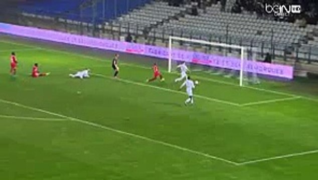 Alexandre Vincent Goal Auxerre 1-0 Evian TG 02.02.2016