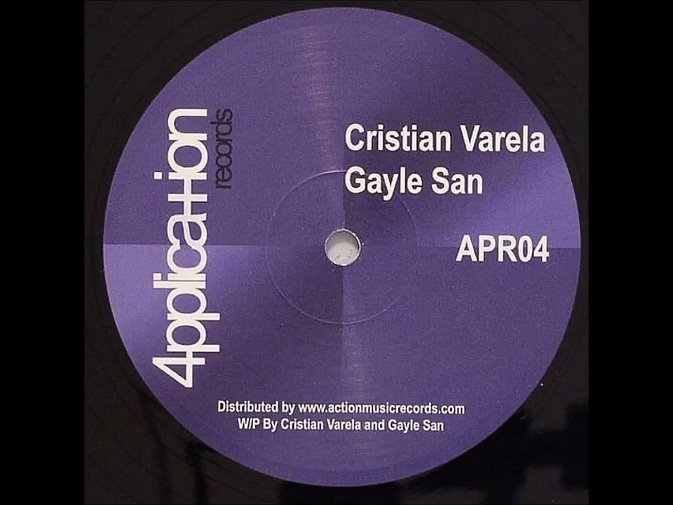 Cristian Varela & Gayle San - Untitled (Application 04 - A)  - Minimal Techno