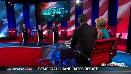 Скачать видео: Hillary Clinton, Bernie Sanders Trade Barbs On Health Care | Democratic Debate | NBC News-YouTube