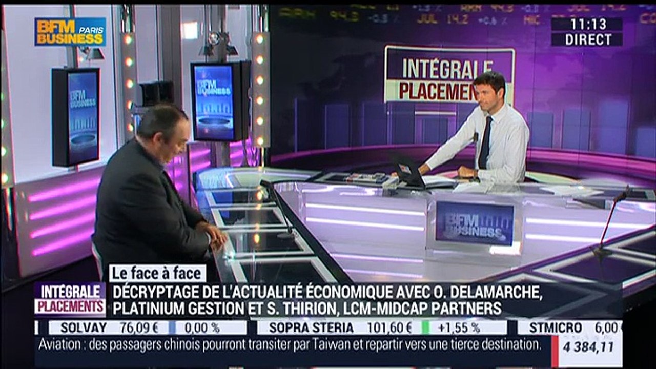 Olivier Delamarche VS Sarah Thirion (1/2): Quels sont les enjeux d'une éventuelle crise financière chinoise ? - 01/02