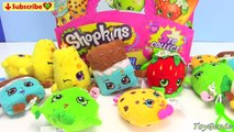 Shopkins Plush Hangers in Blind Bags Full Set with Kooky Cookie and More