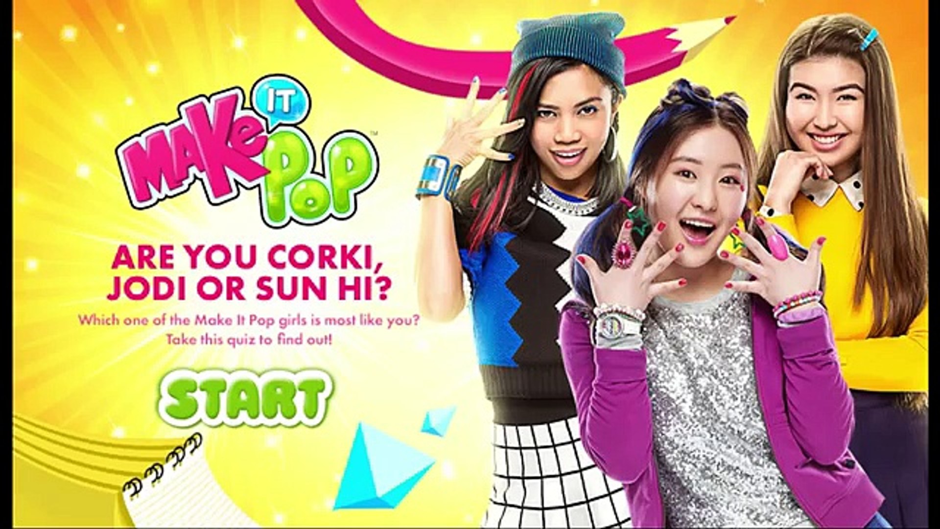 Nick Games | Make It Pop | Are You Corki, Jodi Or Sun Hi? - video  Dailymotion